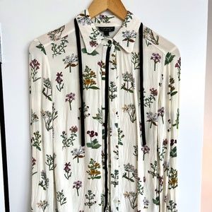 Topshop Blouse Floral